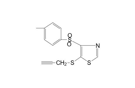 5-[(2-propynyl)thio]-4-(p-tolylsulfonyl)thiazole