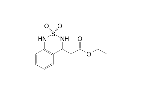 1H-2,1,3-Benzothiadiazine-4-acetic acid, 3,4-dihydro-, ethyl ester, 2,2-dioxide