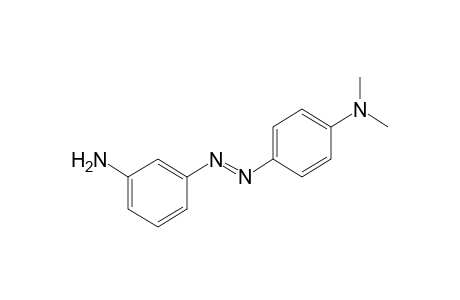 p-[(m-AMINOPHENYL)AZO]-N,N-DIMETHYLANILINE