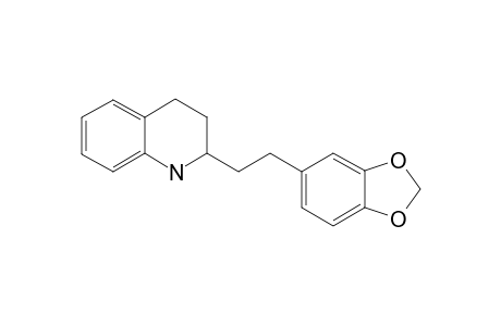 2-(3,4-Methylenedioxyphenylethyl)-1,2,3,4-tetrahydroquinoline