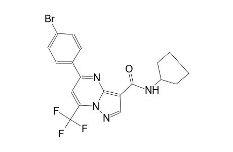 5-(4-bromophenyl)-N-cyclopentyl-7-(trifluoromethyl)pyrazolo[1,5-a]pyrimidine-3-carboxamide