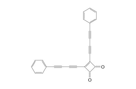 3,4-BIS-(4-PHENYL-1,3-BUTADIYNYL)-3-CYCLOBUTENE-1,2-DIONE