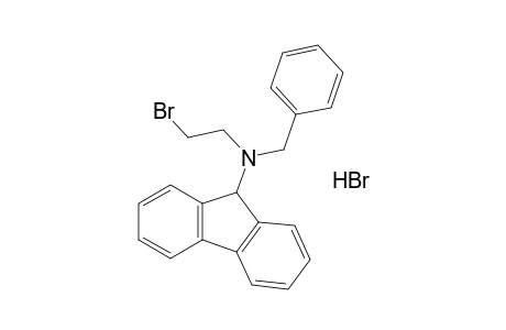 N-benzyl-N-(2-bromoethyl)fluoren-9-amine, hydrobromide