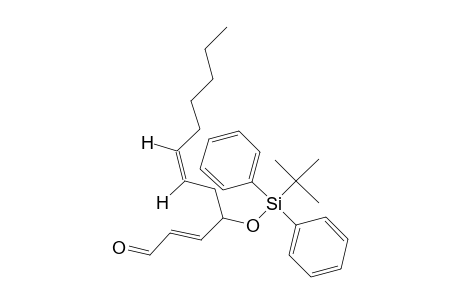 4S-(TERT.-BUTYL-DIPHENYLSILYLOXY)-DODECA-2E,6Z-DIENAL