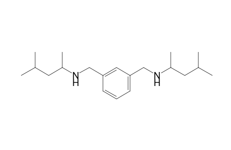 N,N'-bis(1,3-dimethylbutyl)-m-xylene-alpha,alpha'-diamine