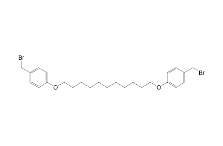 1,1'-[Undecane-1,11-diyl]-bis[(4"-bromomethyl)phenoxy]