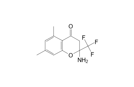 2-Amino-5,7-dimethyl-2-(trifluoromethyl)-2,3-dihydro-4H-chromen-4-one