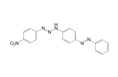 1-(p-Nitrophenyl)-3-[p-(phenylazo)phenyl]triazene