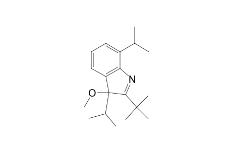 2-Tert-butyl-3,7-diisopropyl-3-methoxy-indole