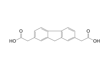 2-[7-(carboxymethyl)-9H-fluoren-2-yl]acetic acid