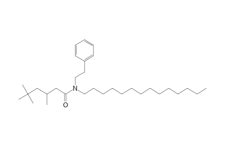 3,5,5-Trimethylhexanamide, N-(2-phenylethyl)-N-tetradecyl-