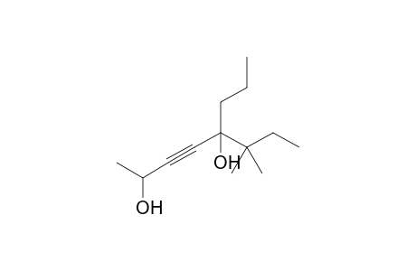 6,6-Dimethyl-5-propyloct-3-yn-2,5-diol