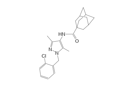 N-[1-(2-chlorobenzyl)-3,5-dimethyl-1H-pyrazol-4-yl]-1-adamantanecarboxamide