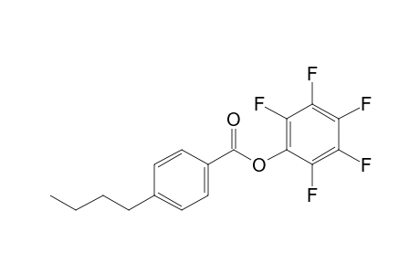 4-Butylbenzoic acid, pentafluorophenyl ester