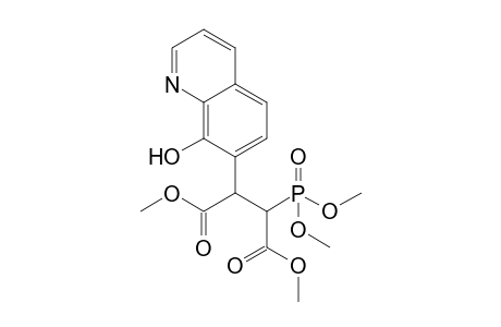 Dimethyl 2-(dimethoxyphosphoryl)-3-(8-hydroxyquinolin-7-yl)succinate