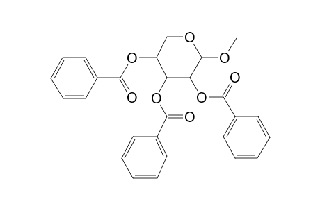 Methyl 2,3,4-tri-O-benzoylpentopyranoside