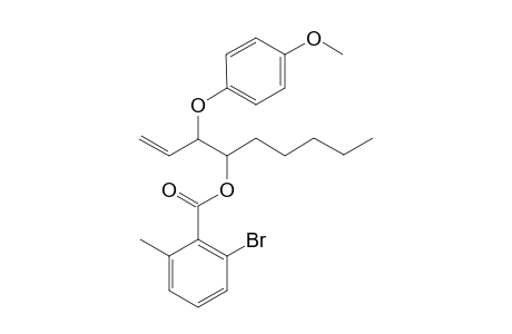 3-(p-Methoxyphenoxy)non-1'-en-4'-yl 2-Bromo-6-methylbenzoate