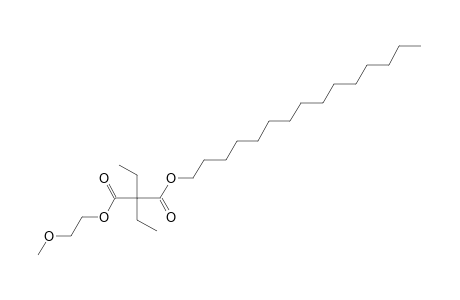 Diethylmalonic acid, 2-methoxyethyl pentadecyl ester