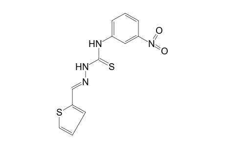 2-thiophenecarboxaldehyde, 4-(m-nitrophenyl)-3-thiosemicarbazone