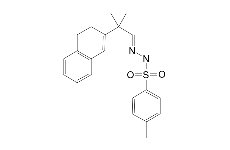 N-[(E)-[2-(3,4-dihydronaphthalen-2-yl)-2-methyl-propylidene]amino]-4-methyl-benzenesulfonamide