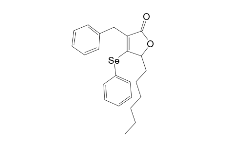 5-(n-Hexyl)-3-benzyl-4-phenylselanyl-5H-furan-2-one