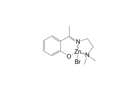 [ZN(L2)BR];BROMIDO-[2-[1-[2-(DIMETHYLAMINO)-ETHYLIMINO]-ETHYL]-PHENOL]-ZINC(II);COMPLEX