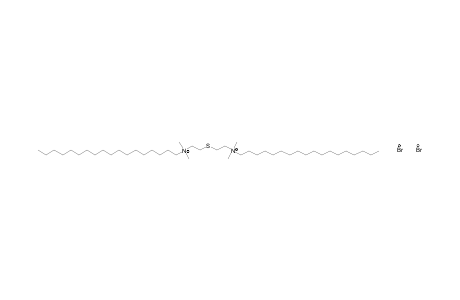 (thiodiethylene)bis[dimethyloctadecylammonium]dibromide