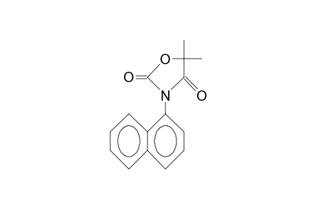 5,5-dimethyl-3-(1-naphthyl)-2,4-oxazolidinedione