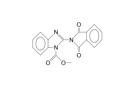 2-(1,3-diketoisoindolin-2-yl)benzimidazole-1-carboxylic acid methyl ester