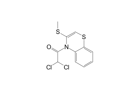 4-DICHLORO-ACETYL-3-METHYLTHIO-4H-1,4-BENZOTHIAZINE