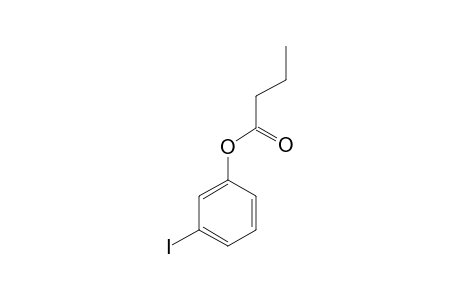 Butyric acid, m-iodophenyl ester