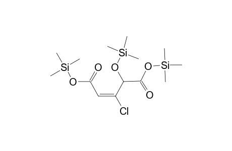 3-Chloro-4-hydroxypent-2-en-1,5-dioic acid triTMS dev