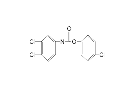 3,4-dichlorocarbanilic acid, p-chlorophenyl ester