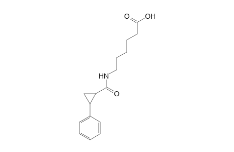6-(2-Phenyl-1-cyclopropanecarboxamido)hexanoic acid