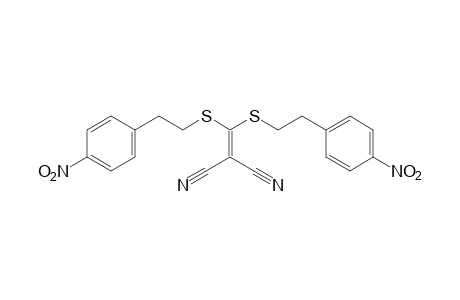 {bis[(p-Nitrophenethyl)thio]methylene}malononitrile