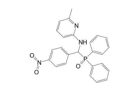 N-[(diphenylphosphoryl)(4-nitrophenyl)methyl]-6-methylpyridin-2-amine