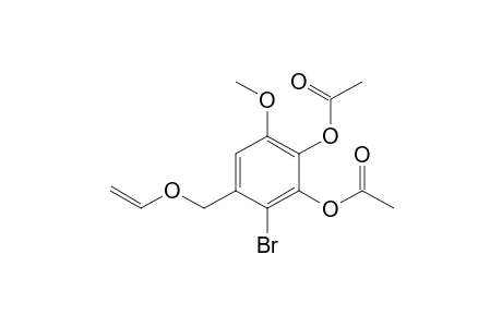 3,4-Diacetoxy-2-bromo-5-methoxy-benzyl vinyl ether