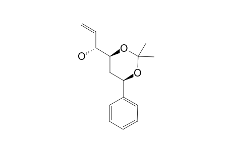 (1S*,3R*,4S*)-1-(2,2-DIMETYHL-6-PHENYL-[1,3]-DIOXAN-4-YL)-PROP-2-EN-1-OL