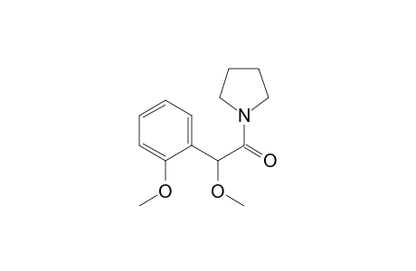 Pyrrolidine, 1-[methoxy(2-methoxyphenyl)acetyl]-