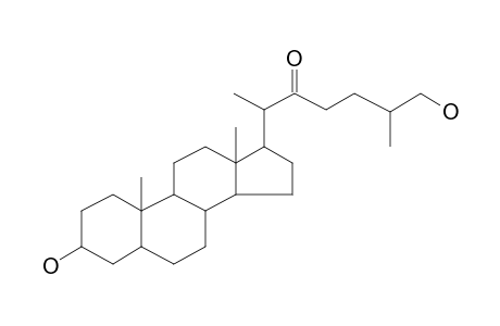 Cholestan-3,26-diol-22-one