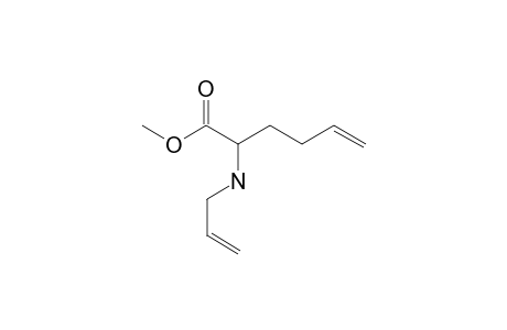 2-(Allylamino)hex-5-enoic acid methyl ester