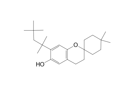 Spiro[2H-1-benzopyran-2,1'-cyclohexan]-6-ol, 3,4-dihydro-4',4'-dimethyl-7-(1,1,3,3-tetramethylbutyl)-