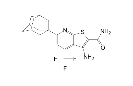 6-(1-adamantyl)-3-amino-4-(trifluoromethyl)thieno[2,3-b]pyridine-2-carboxamide