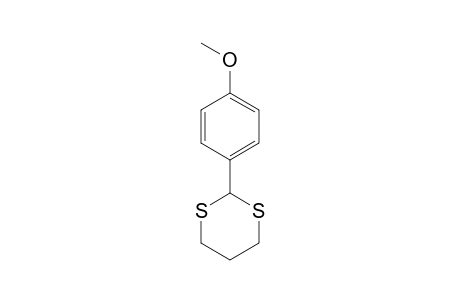 1,3-Dithiane, 2-(4-methoxyphenyl)-