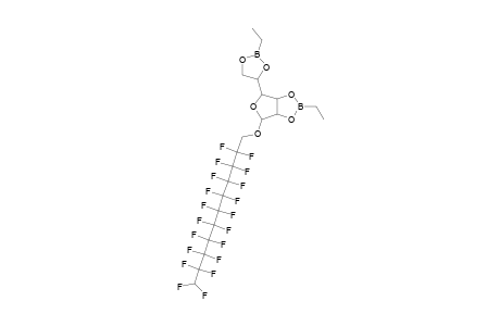 beta-D-MANNOFURANOSE, 2,3:5,6-DI-O-ETHYLBORANDIYL-1-O-(1H,1H,11H-EICOSAFLUOROUNDECYL)-