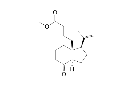 Des-A,B-18-[2-(methoxycarbonyl)ethyl]-20-methylpregn-20-en-8-one
