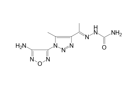 1,2,5-oxadiazole, 3-amino-4-[4-[(1E)-1-[(aminocarbonyl)hydrazono]ethyl]-5-methyl-1H-1,2,3-triazol-1-yl]-