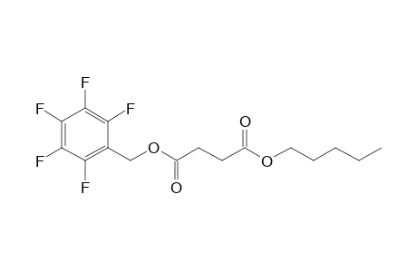 Succinic acid, pentafluorobenzyl pentyl ester