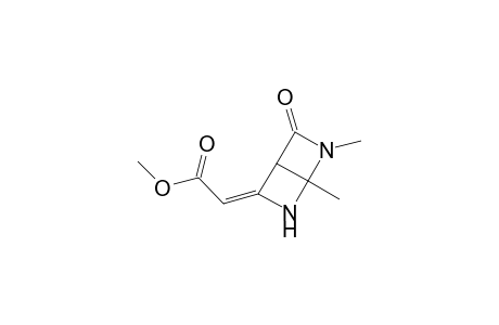 (E)-3-[(methoxycarbonyl)methylene]-1,6-dimethyl-2,6-diazabicyclo[2.2.0]hexan-5-one