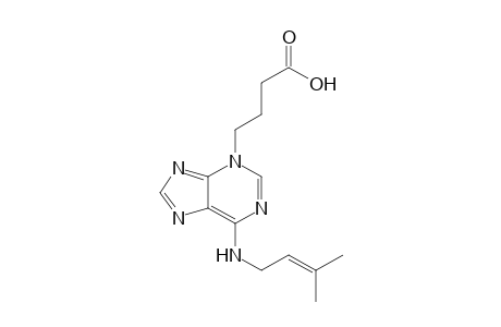 3H-Purine-3-butanoic acid, 6-[(3-methyl-2-butenyl)amino]-